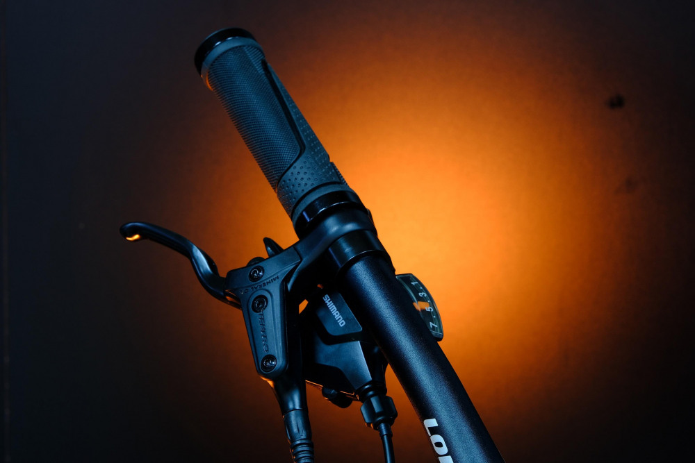 Lorak Sel 9150 Матовый Чёрный/Оранжевый 17р (на рост 155-173)