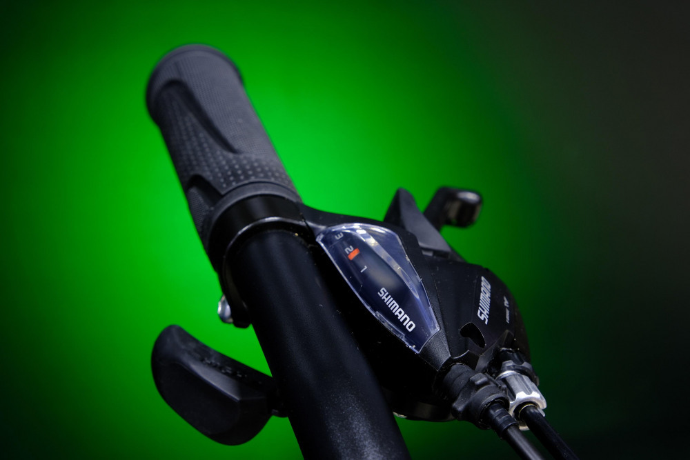 Lorak MAX 200 Матовый Чёрный/Зелёный 21р (на рост 183-190)