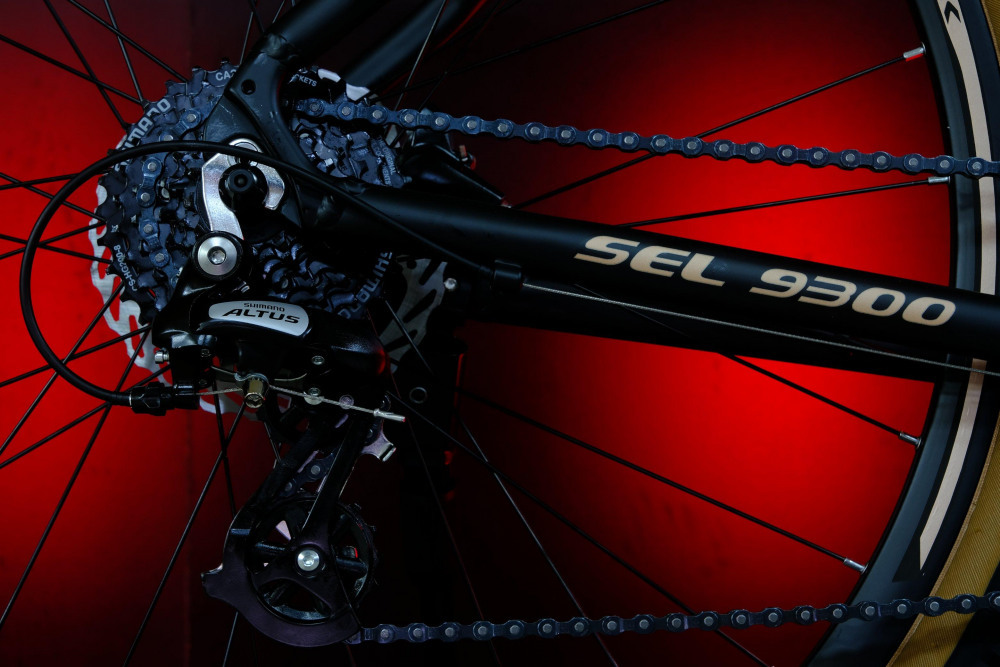 LORAK Sel 9300 Матовый Черный/Коричневый 20р (на рост 175-185)